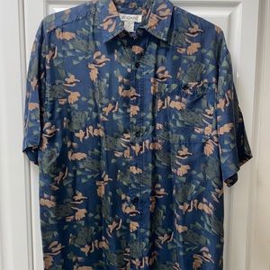 BOGARI 100% silk dress shirt